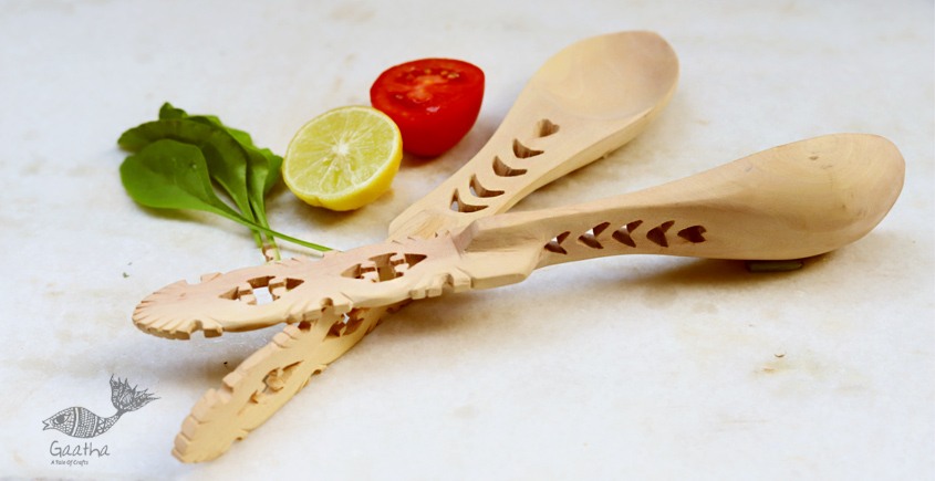 Purnak ✼ Udayagiri Wooden Cutlery ✼ ( Single Piece ) { 24 }